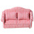 BARMI 1 12 Dollhouse Mini Furniture Stripe Pattern Sofa Model Toy Decor DIY Craft GiftPerfect DIY Dollhouse Toy Gift Set B