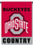 Ohio State Buckeyes Country Premium 2-Sided Garden Flag Banner University of