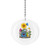 Gotham Decor Country Butterfly Garden Fan Light Pull
