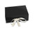 Foldable Gift Box with Lid and Ribbon 10x7x3.5 InchesGift Wrap Box with 2 Large Tissue Paper Fill for Birthdays Christmas WeddingsGraduationsBaby ShowerTanksgivingFathers Day and More Black