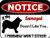 2 Count Top Shelf Novelties Notice If My Samoyed Doesnt Like You I Wont Either Dog Notice Sign SP2940