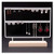 Wood Base Metal Jewelry Holder Organizer Display Stand Rack Dangle Earrings Hanger Hanging 44 Holes Perfect Holder for Earrings Necklaces Bracelets  White