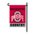 NCAA Ohio State Buckeyes 2-Sided Country Garden Flag Team Color