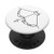 Sagittarius Archer Line Drawing PopSockets PopGrip Swappable Grip for Phones  and  Tablets