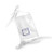 MediChoice Telemetry Pouch w Neck Strap Hook  and  Loop Closure 6x9 1 4 Inches White 13140MC901  Each of 1