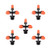 Pannow 10pcs Adjustable Irrigation Drippers Sprinklers 1 2 Inch Cross Shaped Dripper Micro Drip Irrigation Sprinklers for Garden Flower beds Vegetables