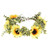 DreamLily Daisy Crown Maternity Sunflower Wreath Birthday Photo Pops Wedding Festival Floral Headpiece NC33  Eucalyptus Sunflower