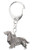 English Cocker Spaniel (With Tail) Made in U.K Artistic Style Dog Key Ring Collection