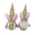2PCS Easter Faceless Plush Gnome with Easter Egg Easter Bunny Gnomes Decor Girl Room Decor Gifts Indoor Spring Decor Rabbit Ears for Adult and Kids  A