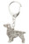 English Springer Spaniel Made in U.K Artistic Style Dog Key Ring Collection