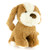 Giftable World 9 inch Plush Sitting Terrier with Squeaker and Crinkle Ears Pet Toy