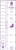 Marti Michell Log Cabin Ruler, 1-Inch to 2-Inch