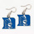 NCAA Team School Logo Hypoallergenic Dangle Earrings  Duke Blue Devils
