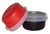 Set of 2 Tupperware Smidgets Tiny Treasure Mini Bowls Black and Red