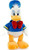 Disney's Donald Duck Plush - Mini Bean Bag - 9 1/2''