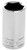 Performance Tool W38332 6-Point Socket, 3/8 Drive, 1"