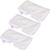 VideoPUP 3PCS Replacement Mop Pads Compatible with Shark Steam Pocket Mops Pads S3550 S3501 S3601 S390112Inch Wide