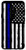 Galaxy S9plus  American Flag Thin Blue Line USA Flags Police Support Phone Case