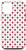 iPhone 12 12 Pro White Red Hearts Lines Romantic Design Pattern Gift Case