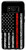 Galaxy S8 Firefighter Thin Red Line Fireman Case