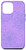 iPhone 12 Pro Max Blue Purple Line Flowers Gift Cute Floral Pattern Case
