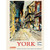 Wee Blue Coo Travel Tourism York England UK Rail Shambles Medieval Butcher Street Unframed Wall Art Print Poster Home Decor Premium