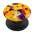 Pretty Garden Violet Daisy Floral Design PopSockets Grip and Stand for Phones and Tablets