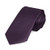 TieMart Eggplant Purple Slim Solid Color Necktie 2.5 inch Width