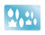 Cool Tools - Jewelry Shape Template - Leaves 2