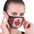 Breathable Replaceable Decoration Mouth Dust Covers Shiny Flag Canada on a Brick Wall Earloop Cover