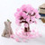 Vkarh Magic Growing Tree DIY Crystal Growing Blossom Cherrytree Heart-Shaped Tree Flowering Paper Tree Educational Kit Novelty Holiday Birthday Gifts for Kids Teens Adults  Pink Cherrytree