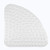 XIYUNTE Corner Bath Mat Shower Tub Mat for Bathroom Non-Slip Sector Shower Mat 21 x 21 Safety Shower Mats with Suction Cups Drain Holes BPA Machine Washable