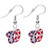 Washington Nationals Earrings Logo - Pierced