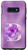 Galaxy S10e Lilac floral Initial Letter B monogram purple floral Case