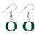 University of Oregon Logo Earrings Pierced