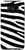 Galaxy S8plus  Zebra Skin Black and White Lines Animal Case