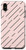iPhone XS Max Misty Rose Color Line Pattern Phone Cover Case
