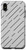iPhone XS Max Light Gray Color Line Pattern Phone Cover Case