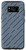 Galaxy S8 Slate Gray Color Line Pattern Phone Cover Case