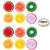 12 Pack Magic Crystal Slime Putty Toy Soft Fruit Slime for Kids, Students,Birthday,Party,Non-Toxic
