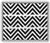 Black and White Chevron Licensed Image Birthday - Side Strips - Edible Icing Sheet Side Strips - D484