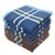 Large Soft Cotton Handkerchiefs for Men with Elegant Pattern in Assorted Color - 17 inches Pack of 12