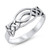 Celtic Braided Knot Promise Ring New .925 Sterling Silver Band Size 10
