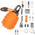CAMPSNAIL Emergency Survival Kit Grenade - 20 Accessories First Aid Kit Survival Wrapped in 550 lb Paracord Survival Grenade for Emergencies  Safety Orange
