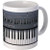 11 ounce Mug - SYNTHESIZER Mug - S White  inch