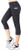 Munvot Womens Yoga Workout Capris Leggings with Side Pocket Grey XL