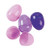 Fun Express - Purple Plastic Eggs  144pc  for Easter - Party Supplies - Containers  and  Boxes - Plastic Containers - Easter - 144 Pieces