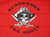 6 ft. Surrender the Booty Bicycle Safety Flag with Rear Axle Mounting Bracket
