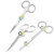 G.S DENTAL IRIS Scissors Curved - LA Grange - Spencer Super Stich New LAB