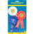 amscan Award Ribbons 6in 3 Pkg-1st 2nd  and  3rd Place